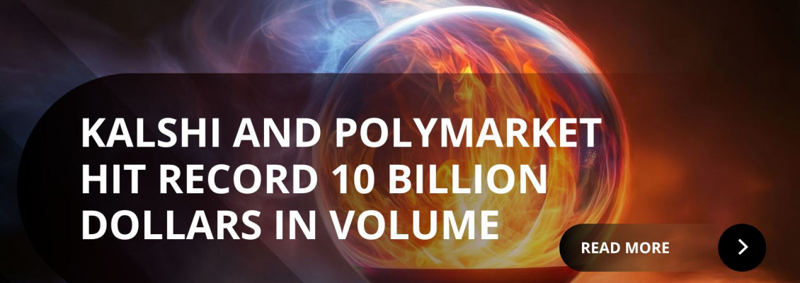 Kalshi and Polymarket Hit Record 10 Billion Dollar Volume