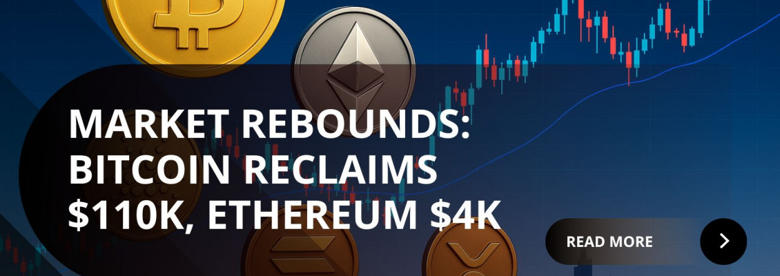 The Snapback: Crypto Market Rebounds With BTC Re-Claiming $110K