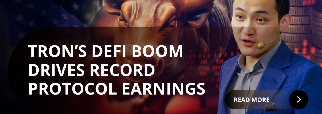 TRON Sets Revenue Record as Ecosystem Surges
